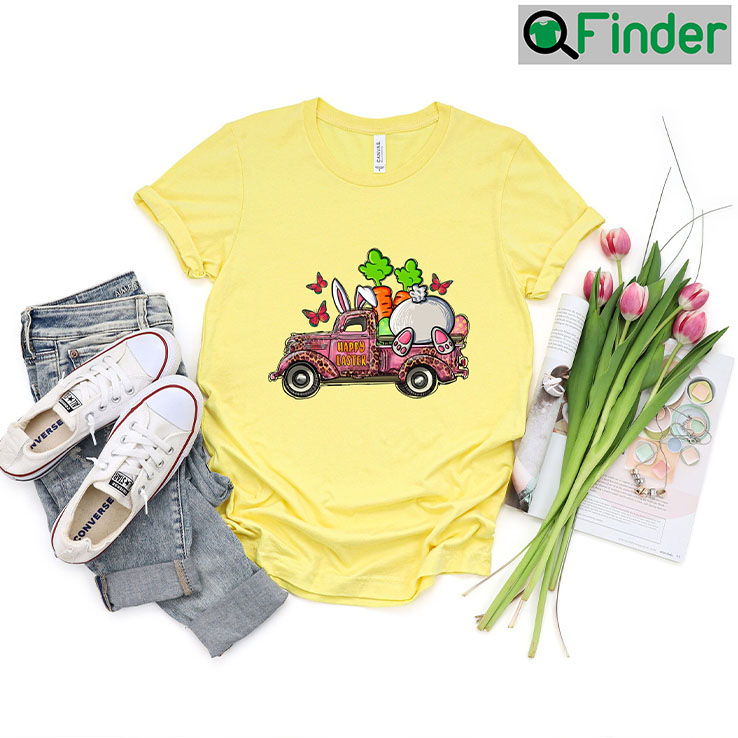 Easter Truck Cute Bunny Shirts Easter Truck Cute Bunny Shirts