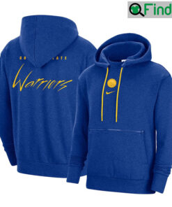 Golden State Warriors Basketball Nike Courtside Unisex Hoodie