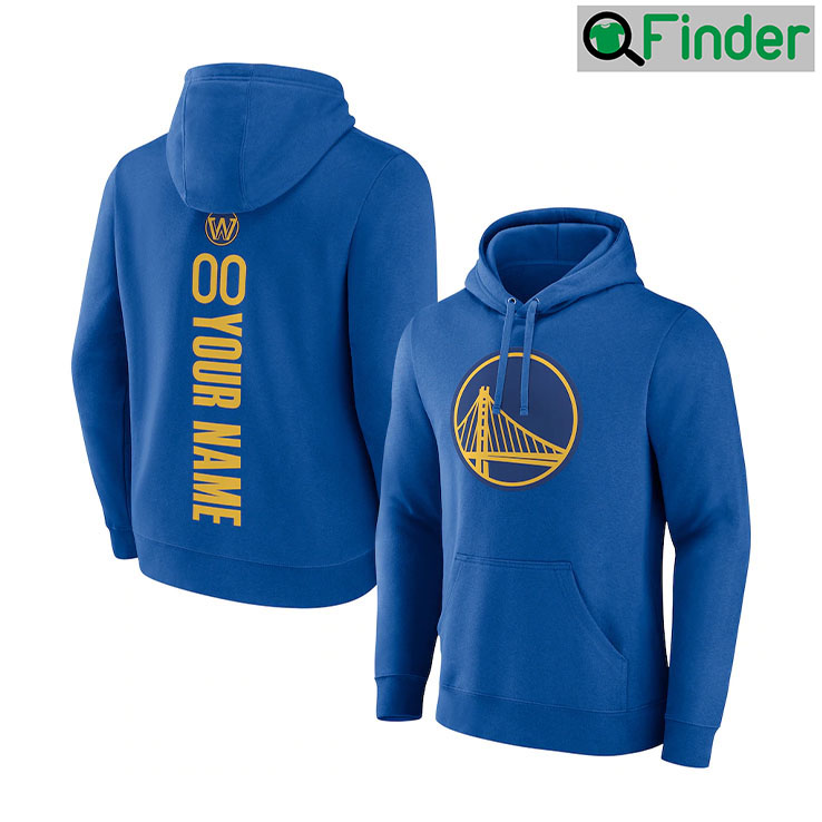 Golden State Warriors Personalized Name Number Hoodie Golden State Warriors Personalized Name Number Hoodie