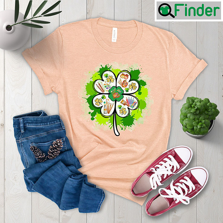 Happy St Patricks Day 2023 Art Teacher T Shirt Happy St Patricks Day 2023 Art Teacher T Shirt
