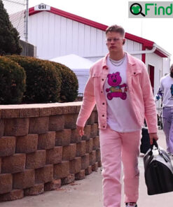 Joe Burrow Sorry Pink Bear T shirt