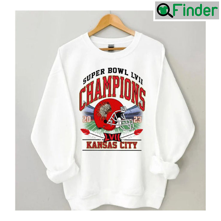 KC Chiefs Football Super Bowl LVII Champions Sweatshirt KC Chiefs Football Super Bowl LVII Champions Sweatshirt