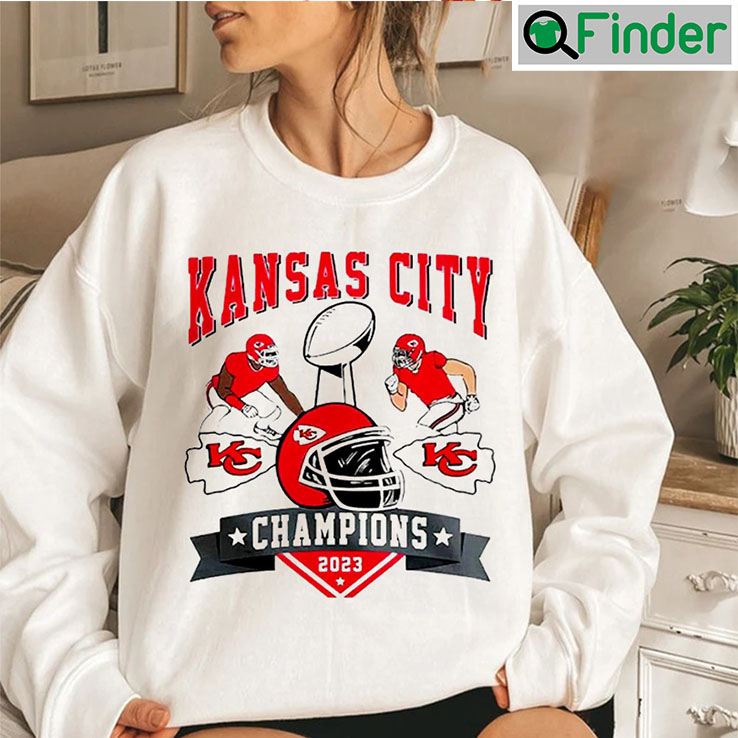 Kansas City Chiefs 2023 Super Bowl LVII Champions Sweatshirt Kansas City Chiefs 2023 Super Bowl LVII Champions Sweatshirt