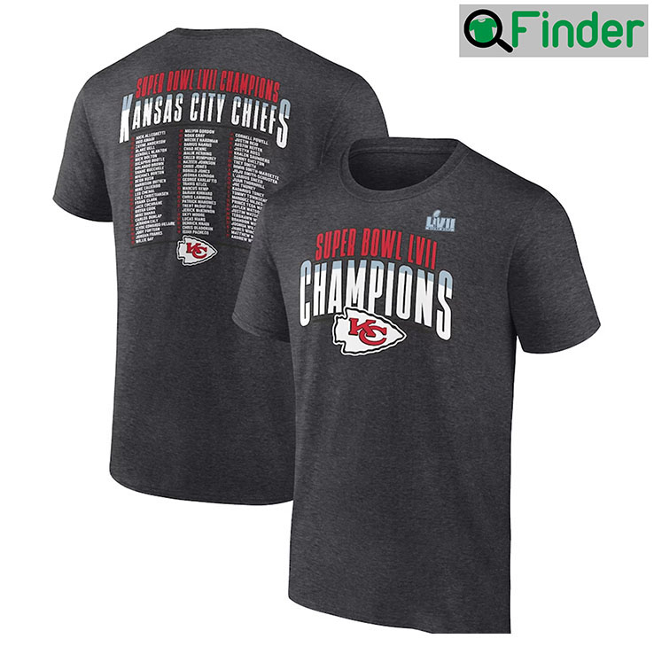 Kansas City Chiefs Super Bowl LVII Two Side T Shirt Kansas City Chiefs Super Bowl LVII Two Side T Shirt