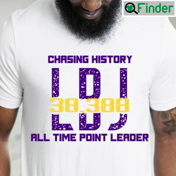 LeBron James All Time Points Leader Breakable Record T shirt LeBron James All Time Points Leader Breakable Record T shirt