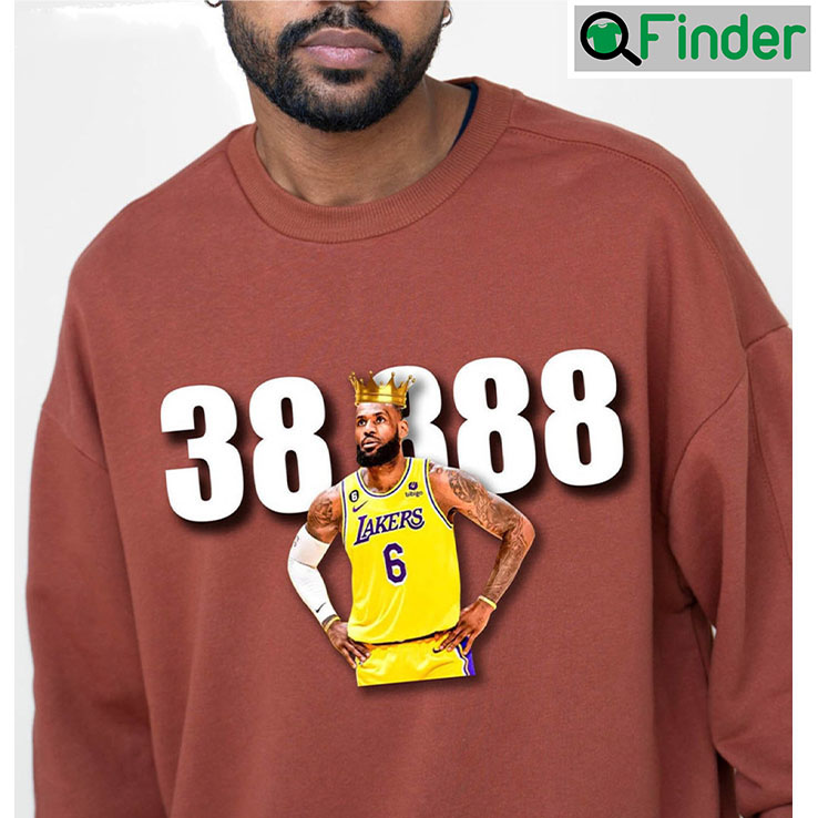 Lebron James All Time Scoring Leader Sweatshirt Lebron James All Time Scoring Leader Sweatshirt