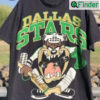 Looney Tunes X Dallas Stars Ice Hockey Vintage T shirt