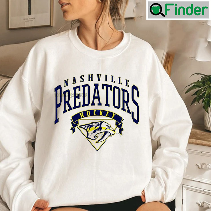 Nashville Predators Hockey Fan Vintage Sweatshirt Nashville Predators Hockey Fan Vintage Sweatshirt