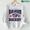 Retro Columbus Blue Jackets Ice Hockey Fan Unisex Sweatshirt