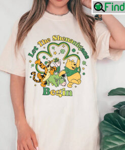 Retro Pooh And Friends Let The Shenanigans Begin Shirt