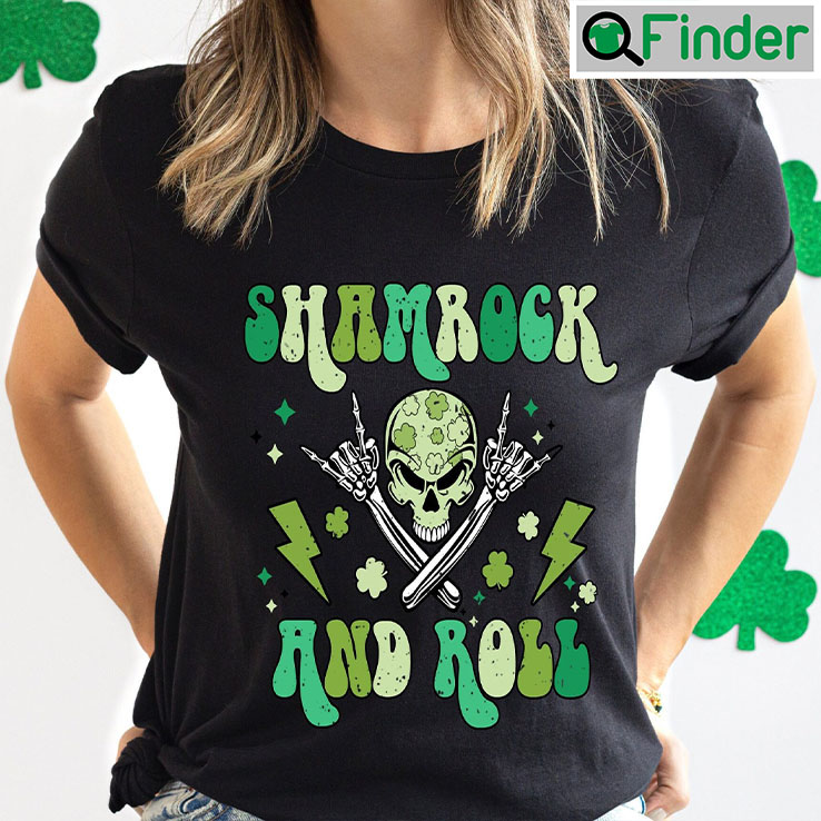 Shamrock And Roll St. Patricks Day T Shirt Shamrock And Roll St. Patricks Day T Shirt