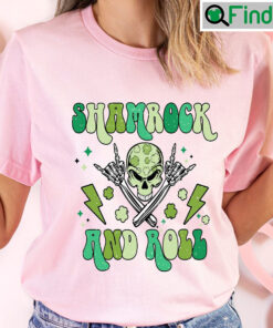 Shamrock And Roll St. Patricks Day Tee Shirt