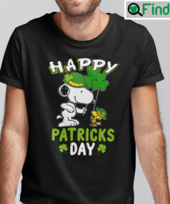 Snoopy Happy St Patricks Day Shirt
