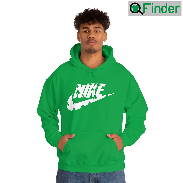 St Patricks Swoosh N1KE Hoodie Shirt St Patricks Swoosh N1KE Hoodie Shirt
