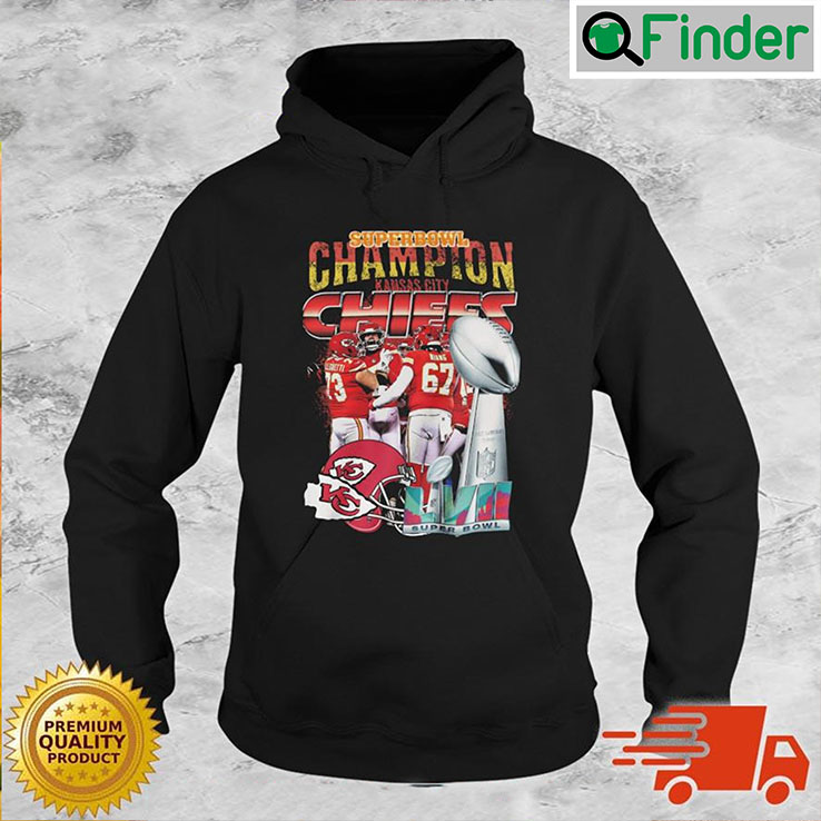 Super Bowl LVII 2023 Champion Kansas City Chiefs Hoodie Super Bowl LVII 2023 Champion Kansas City Chiefs Hoodie