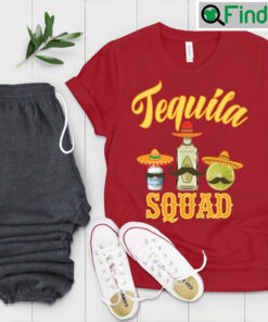 Tacos And Tequila Squad Cinco De Mayo Shirt