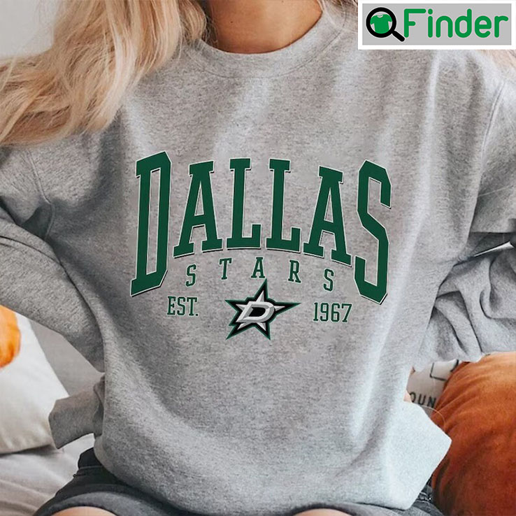 Vintage Dallas Stars Ice Hockey Unisex Sweatshirt Vintage Dallas Stars Ice Hockey Unisex Sweatshirt