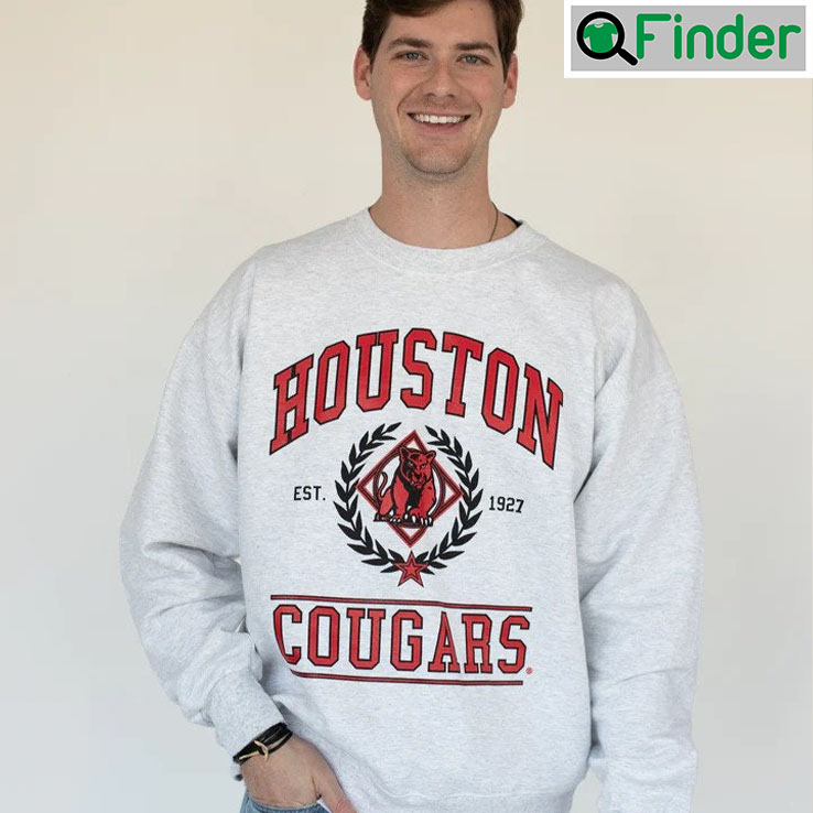 Vintage Houston Cougars University Sweatshirt For Fan Vintage Houston Cougars University Sweatshirt For Fan