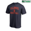Vintage Illinois Fighting Illini Basketball T Shirt