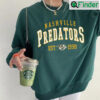 Vintage Nashville Predators Hockey Fan Sweatshirt