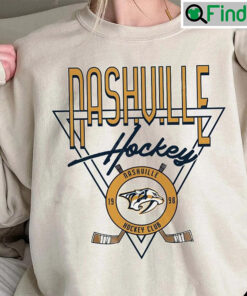 Vintage Nashville Predators Sweatshirt Hockey Fan