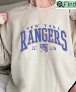 Vintage New York Rangers Hockey Logo Unisex Crewneck Sweatshirt