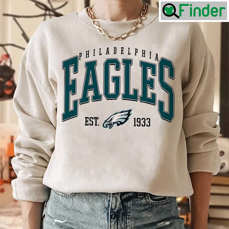 Vintage Style Philadelphia Eagles Football Unisex Crewneck Sweatshirt Vintage Style Philadelphia Eagles Football Unisex Crewneck Sweatshirt