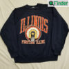Vintage University Of Illinois Fighting Illini NCAA Sweatshirt