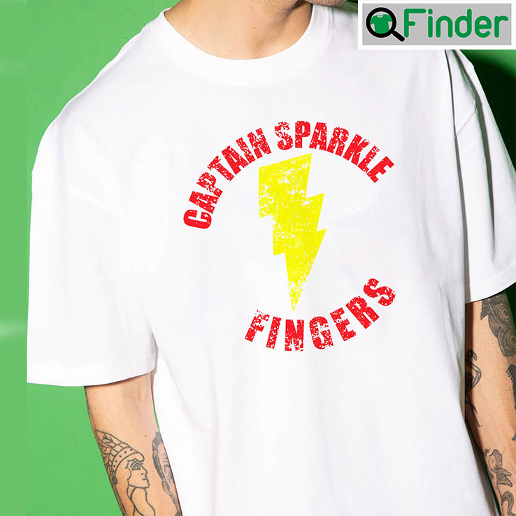 Captain Sparkle Fingers Shirt For Shazam Fans Captain Sparkle Fingers Shirt For Shazam Fans