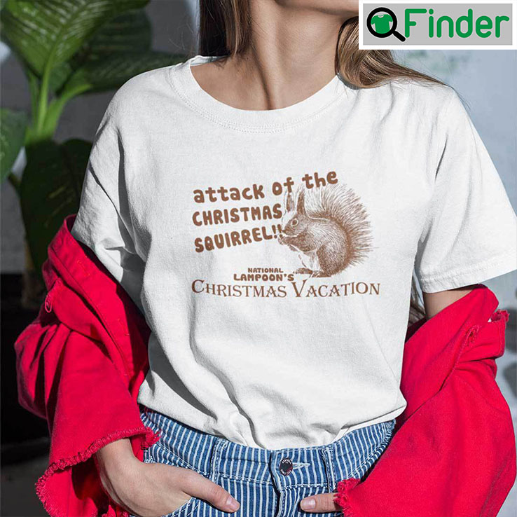 Christmas Squirrel T Shirt Attack Of The Christmas Squirrel Christmas Squirrel T Shirt Attack Of The Christmas Squirrel
