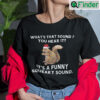 Christmas Squirrel T Shirt Its A Funny Squeaky Sound