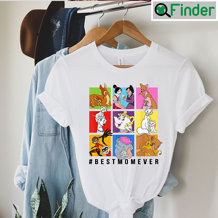 Disney Characters Best Mom Ever Shirt For Disney Characters Best Mom Ever Shirt For
