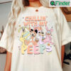 Disney Easter Egg Bunny Chillin With My Peeps T shirt