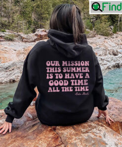 Good Time All The Outer Banks Y2K Hoodie