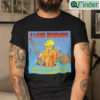I Love Mondays Garfield Shirt Back On The Work Site