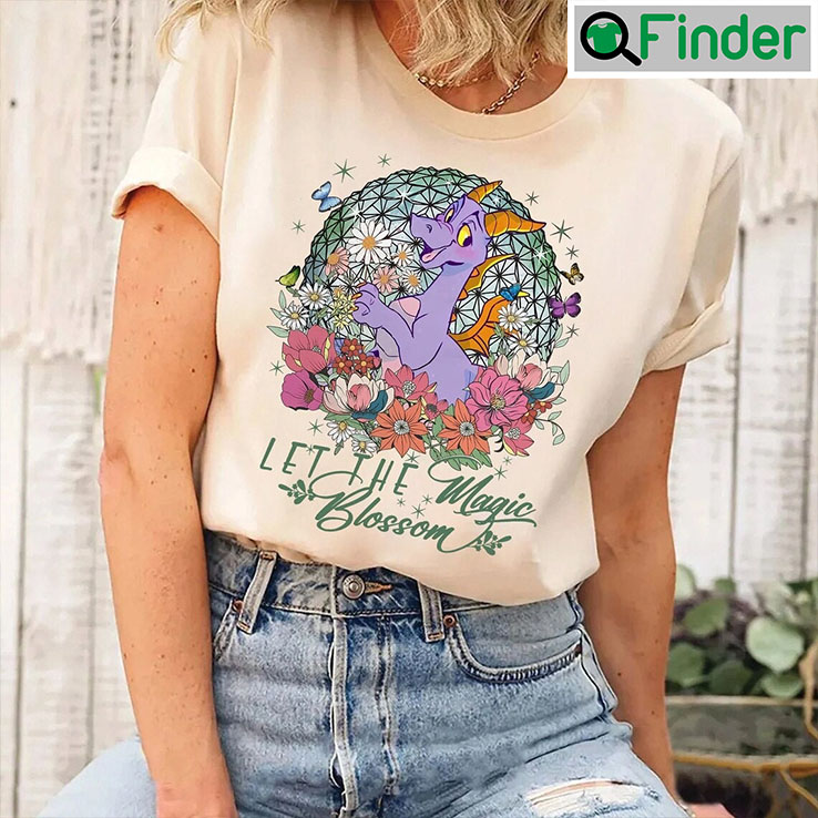 Let The Magic Blossom Disney World Disneyland Trip T shirt Let The Magic Blossom Disney World Disneyland Trip T shirt