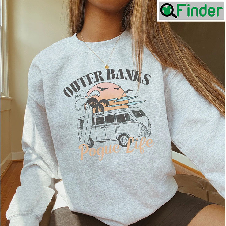 Outer Banks Pogue Side Sweatshirt Beach Lover Gift Outer Banks Pogue Side Sweatshirt Beach Lover Gift