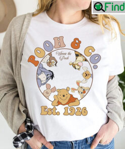 Retro Winnie The Pooh T shirt For Fans