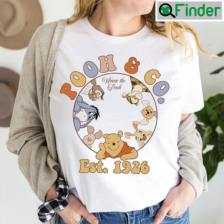 Retro Winnie The Pooh T shirt For Fans Retro Winnie The Pooh T shirt For Fans