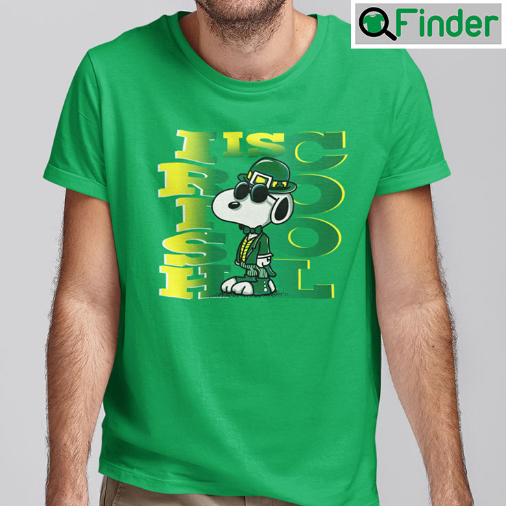 Snoopy Joe Cool Irish Is Cool Shirt Snoopy Joe Cool Irish Is Cool Shirt