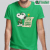 Snoopy Who Needs Luck When You Have This Much Charm Shirt