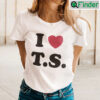Tom Hiddleston I Love TS T Shirt