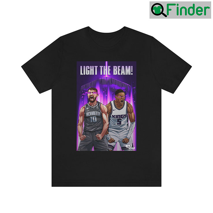 City Of Beams Sacramento Kings Light The Beam Tee City Of Beams Sacramento Kings Light The Beam Tee