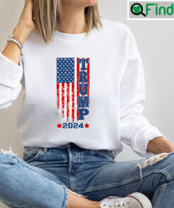 Donald Trump 2024 Take America Back Flag Shirt