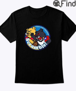 Fight For Freedom Scramble Taiwan Air Force Badge Embroidered T shirt