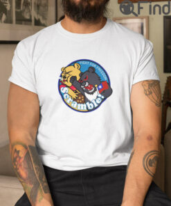Fight For Freedom Scramble Taiwan Air Force Badge T Shirt