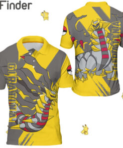 Legendary Pokemon Duo Type Ghost Dragon Giratina Custom Polo Shirts