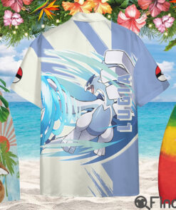 Legendary Pokemon Duo Type Psychic Flying Lugia Custom Hawaii Button Shirt