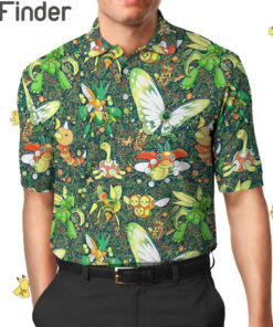 Pokemon Bug Type Custom Polo Shirt