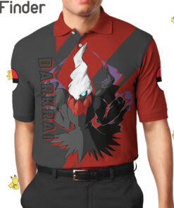 Pokemon Dark Type Darkrai Custom Polo Shirt